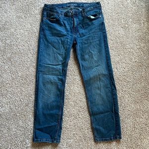 Calvin Klein Jeans Slim Boyfriend with Thigh Rip size 14